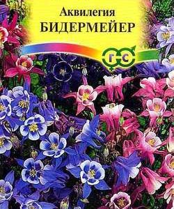Аквилегия Бидермейер* гибридная водосбор 0,1 г сер. Альпийская горка