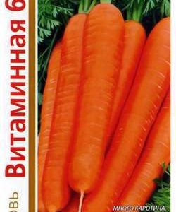 Морковь Витаминная 6 серия 1+1/ 4,0 г