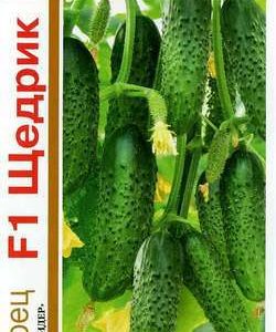 Огурец Щедрик F1 серия 1+1/20 шт.пикуль автор.