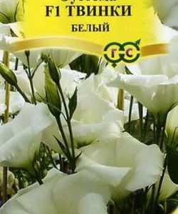 Эустома Твинки белый F1 5шт. гранул. пробирка сер. Элитная клумба