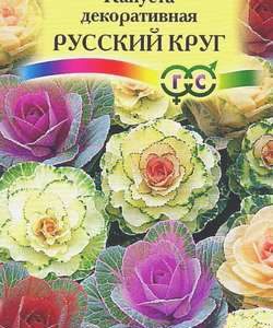 Капуста декоративная Русский круг* 0,1 г Н10