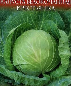 Капуста белокоч. Крестьянка 0,5 г для квашения сер. Русский вкус!