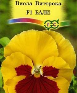 Виола Бали Виттрока F1 (Анютины глазки)* 5 шт. Н11