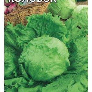 Салат Колобок 0,5 г кочанный,хрустящий,зеленый Н9