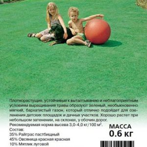 Газон Детский 0,6 кг