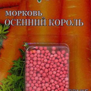Морковь гранулир. Осенний король 300 шт. гель Н13