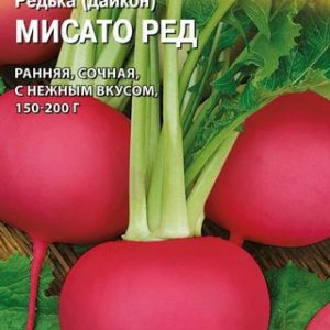 Дайкон (Редька китайская лоба) Мисато Ред 0,5 г (Саката) Н14