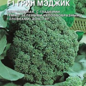Капуста брокколи Грин Мэджик F1 15 шт. (Саката) Н14