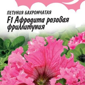 Петуния Афродита розовая F1 (Фриллитуния) бахромч. 10 шт. пробирка Н12 серия Розовые сны