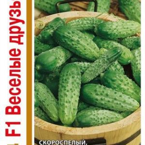 Огурец Веселые друзья F1 серия 1+1/0,6 г корнишон автор. Н14