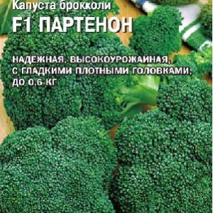 Капуста брокколи Партенон F1 15 шт. (Саката) Н15