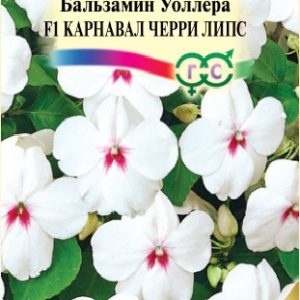 Бальзамин Уоллера F1 Карнавал Черри Липс 5 шт.* сер. Элитная клумба Н15