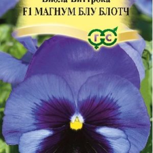 Виола Магнум Блу Блотч F1, Виттрока 5 шт.* сер. Элитная клумба Н15