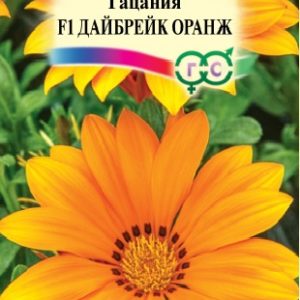 Гацания Дайбрейк Оранж F1 5 шт. пробирка сер. Элитная клумба Н15