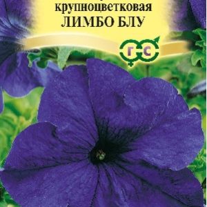Петуния Лимбо Блу крупноцв. 5 шт.* сер. Элитная клумба Н15