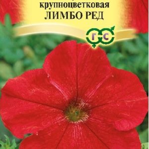 Петуния Лимбо Ред крупноцв. 5 шт.* сер. Элитная клумба Н15