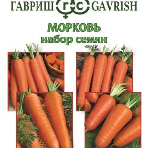 Набор семян Морковь 4 пакета (бп)
