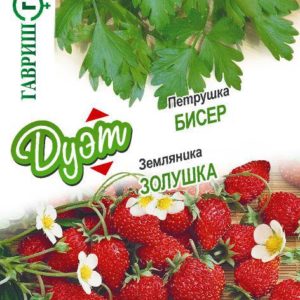 Петрушка Бисер 2 г +Земляника Золушка 0,03 г серия Дуэт Хорошие соседи Н18