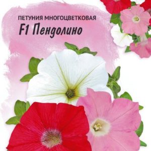 Петуния Пендолино смесь F1 многоцв. 10 шт. гранул. пробирка, серия Фарао Н18