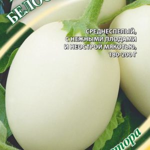 Баклажан Белоснежка 0,3 гавтор. Н17