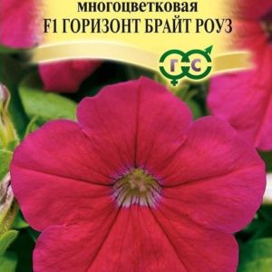 Петуния Горизонт Брайт Роуз F1 многоцв. 5 шт.пробирка сер. Элитная клумба Н15
