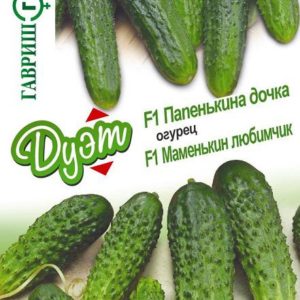 Огурец Папенькина дочка+Маменькин любимчик автор.серия Дуэт 20 шт.Н17