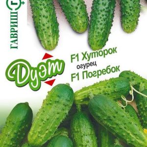 Огурец Погребок F1+Хуторок F1 автор.серия Дуэт 20 шт. Н17